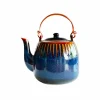 Boutiques de musées Théière Stella Bleu Océan Discount