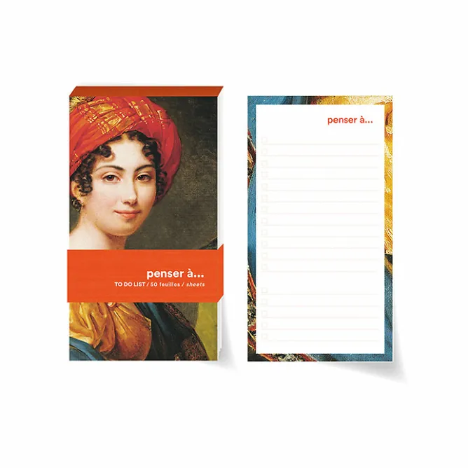 Cahiers Et Carnets<Boutiques de musées To do list Julie Louise Duvidal de Montferrie - Autoportrait
