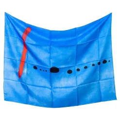 Boutiques de musées Étole Joan Miró Bleu II - 76x100cm - Brochier Soieries New