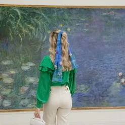 Foulards, Étoles, Châles<Boutiques de musées Étole Nymphéas - Musée de l'Orangerie