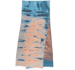 Boutiques de musées Étole Soleil couchant - Jacquard Sale