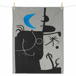 Boutiques de musées Torchon Joan Miró - Femme devant la lune II Best