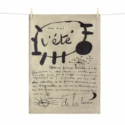 Boutiques de musées Torchon Joan Miró - L'Été Hot