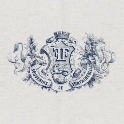 Boutiques de musées Torchon Souvenirs de Fontainebleau 48X72 cm Online