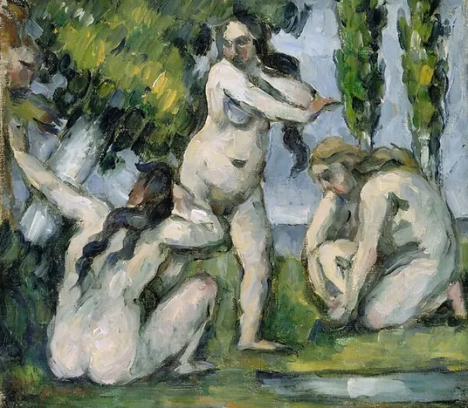 Boutiques de musées Trois baigneuses (panneaux aluminium) New