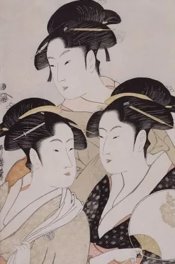 Toiles Sans Cadre|Affiches D'Art<Boutiques de musées Trois beautés de notre temps (toiles sans cadre)