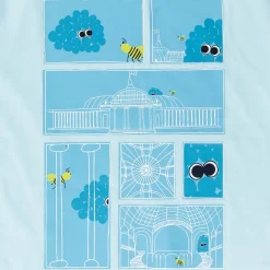 Boutiques de musées T-shirt Cumulo & Réséda Bleu - Grand Palais Online