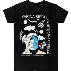 T-Shirts Et Sweats<Boutiques de musées T-shirt de l'exposition La tête dans le décor, Karina Bisch - Musée national Fernand Léger
