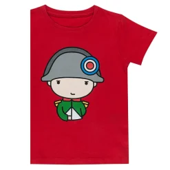 Habits Et Accessoires<Boutiques de musées T-Shirt Enfant Napoléon Rouge
