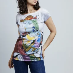 Boutiques de musées T-shirt Femme Pablo Picasso - Portrait de Marie-Thérèse, 1937 - Musée Picasso Clearance