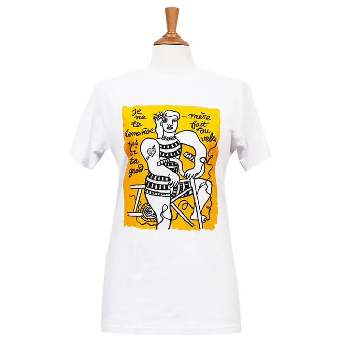 T-Shirts Et Sweats<Boutiques de musées T-shirt Fernand Léger - Je ne te demande pas si ta grand-mère fait du vélo