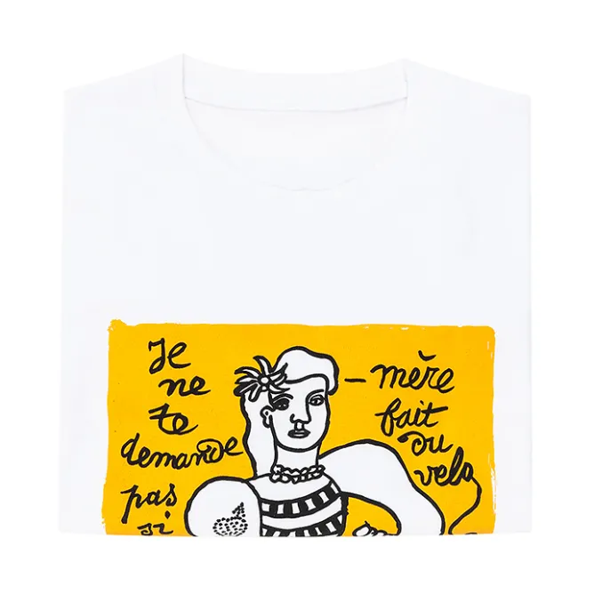 T-Shirts Et Sweats<Boutiques de musées T-shirt Fernand Léger - Je ne te demande pas si ta grand-mère fait du vélo