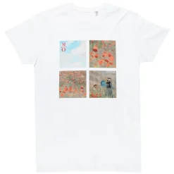 Boutiques de musées T-shirt Mixte Multivues Claude Monet - Coquelicots Clearance