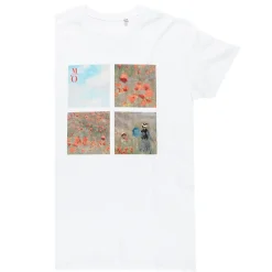 Boutiques de musées T-shirt Mixte Multivues Claude Monet - Coquelicots Clearance