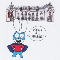 Habits Et Accessoires<Boutiques de musées T-shirt Mixte Simon Superlapin - Musée d'Orsay