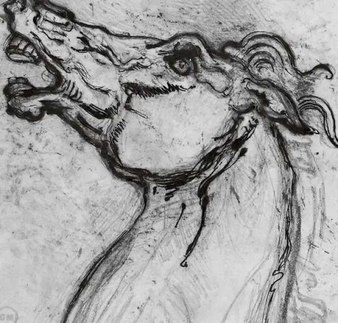 Boutiques de musées Tête de cheval pour Diomède (panneaux aluminium)