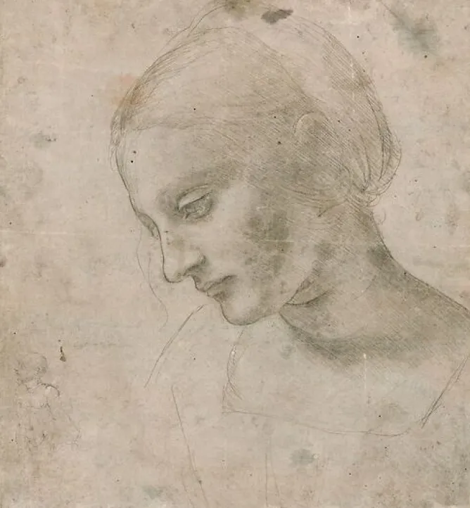 Boutiques de musées Tête de femme et croquis d'homme (toiles sur châssis) Online