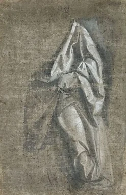 Boutiques de musées Étude de draperie, figure debout ou Draperie Jabach III (toiles encadrées) Hot