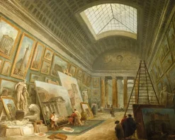 Boutiques de musées Une Galerie de Musée (panneaux aluminium) New