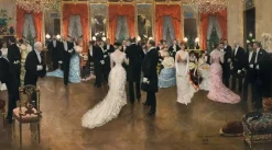 Affiches D'Art Encadrées|Toiles Sur Châssis<Boutiques de musées Une soirée (affiches d'art encadrées)