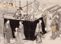 Toiles Encadrées|Affiches D'Art Encadrées<Boutiques de musées Une soirée dans la demeure d'un poète (toiles encadrées)