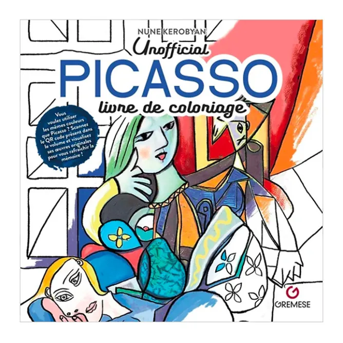 Loisirs Créatifs<Boutiques de musées Unofficial Pablo Picasso - Livre de coloriage