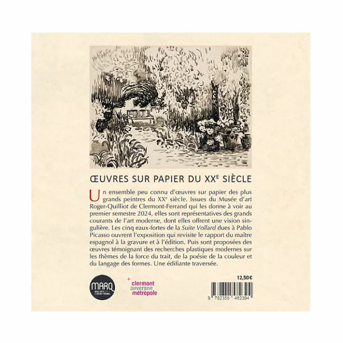 Catalogues D'Exposition<Boutiques de musées Œuvres sur papier du XXe siècle - Catalogue d'exposition
