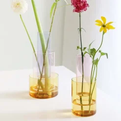 Boutiques de musées Vase amphi jaune - &Klevering Sale