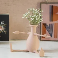 Boutiques de musées Vase Florino - Rose Discount
