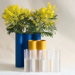 Design<Boutiques de musées Vase Álvaro 1 - Ocre mat - Warren & Laetitia