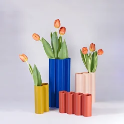 Design<Boutiques de musées Vase Álvaro 1 - Ocre mat - Warren & Laetitia
