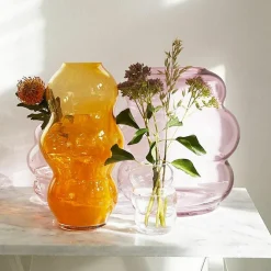 Boutiques de musées Vase Muse Petit modèle Safran - Fundamental Best