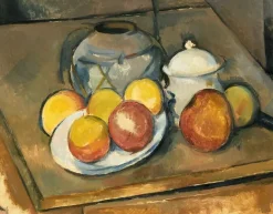 Boutiques de musées Vase paillé, sucrier et pommes (panneaux acryliques) Clearance