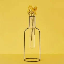 Boutiques de musées Vase Silhouette Bouteille Noir - Balvi Discount