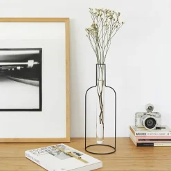 Art De La Maison<Boutiques de musées Vase Silhouette Bouteille XL Noir - Balvi