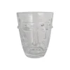 Art De La Table<Boutiques de musées Verre à eau Visage Transparent