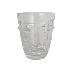 Art De La Table<Boutiques de musées Verre à eau Visage Transparent