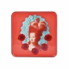 Design|Art De La Maison<Boutiques de musées Vide-poche Marie-Antoinette Pop Corail - 15 x 15 cm