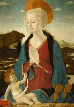 Boutiques de musées Vierge à l'Enfant (panneaux aluminium) Clearance