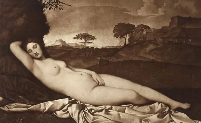 Toiles Encadrées|Affiches D'Art Encadrées<Boutiques de musées Vénus endormie (toiles encadrées)