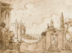 Affiches D'Art|Toiles Sans Cadre<Boutiques de musées Vue de la villa Albani (affiches d'art)