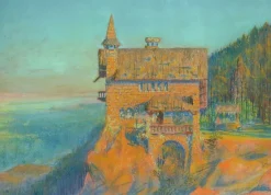 Boutiques de musées Vue de Ma Petite maison : côté nord (toiles encadrées) New