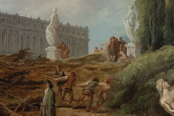 Toiles Encadrées|Affiches D'Art<Boutiques de musées Vue du Bosquet des "Bains d'Apollon" (toiles encadrées)