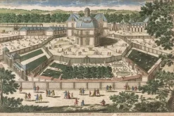 Boutiques de musées Vue et perspective du salon de la Ménagerie de Versailles (panneaux aluminium) Hot