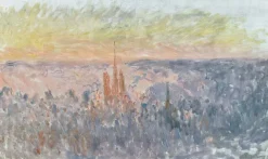 Affiches D'Art|Affiches D'Art Encadrées<Boutiques de musées Vue générale de Rouen (affiches d'art)